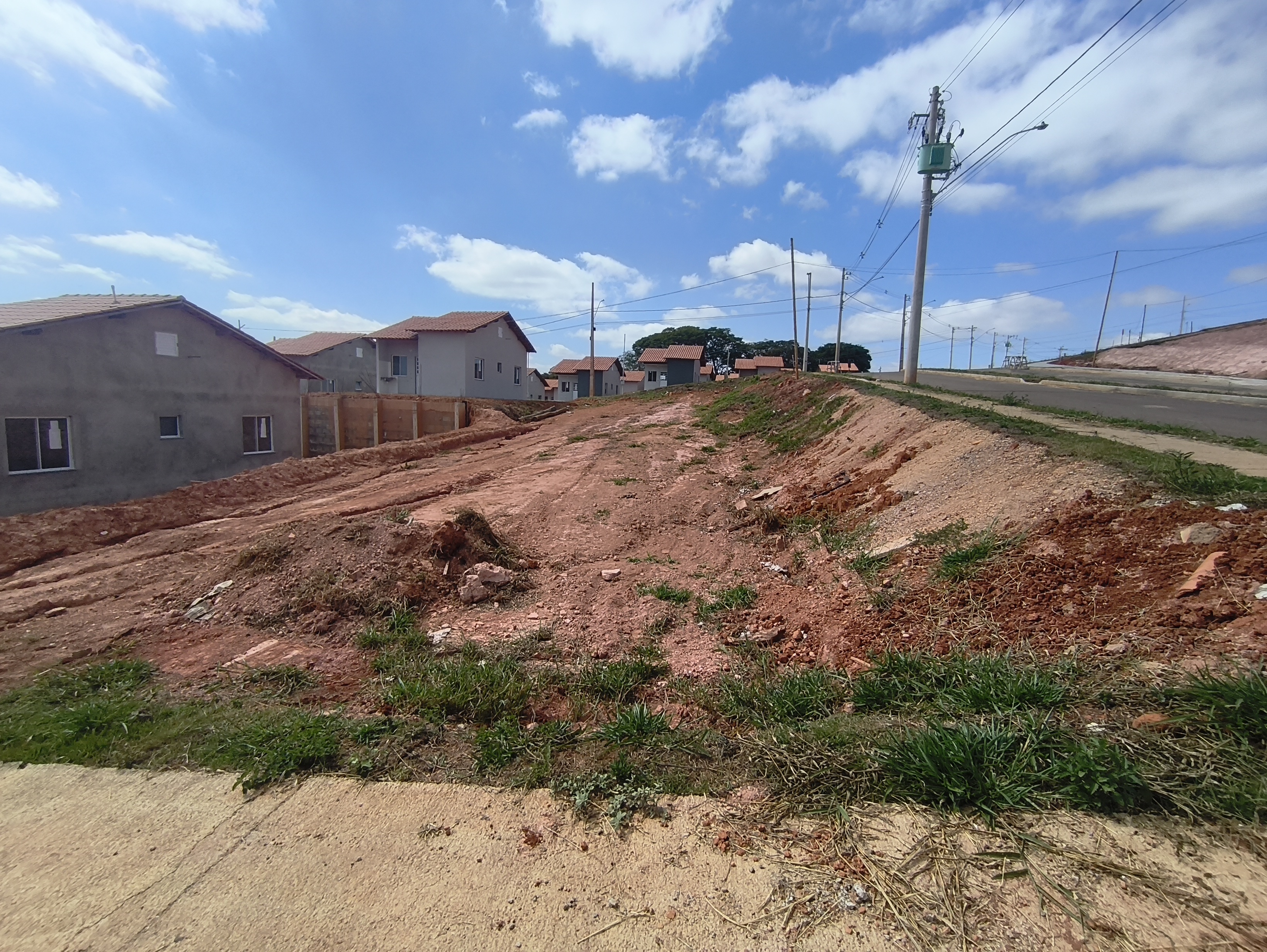 Panorâmica do loteamento