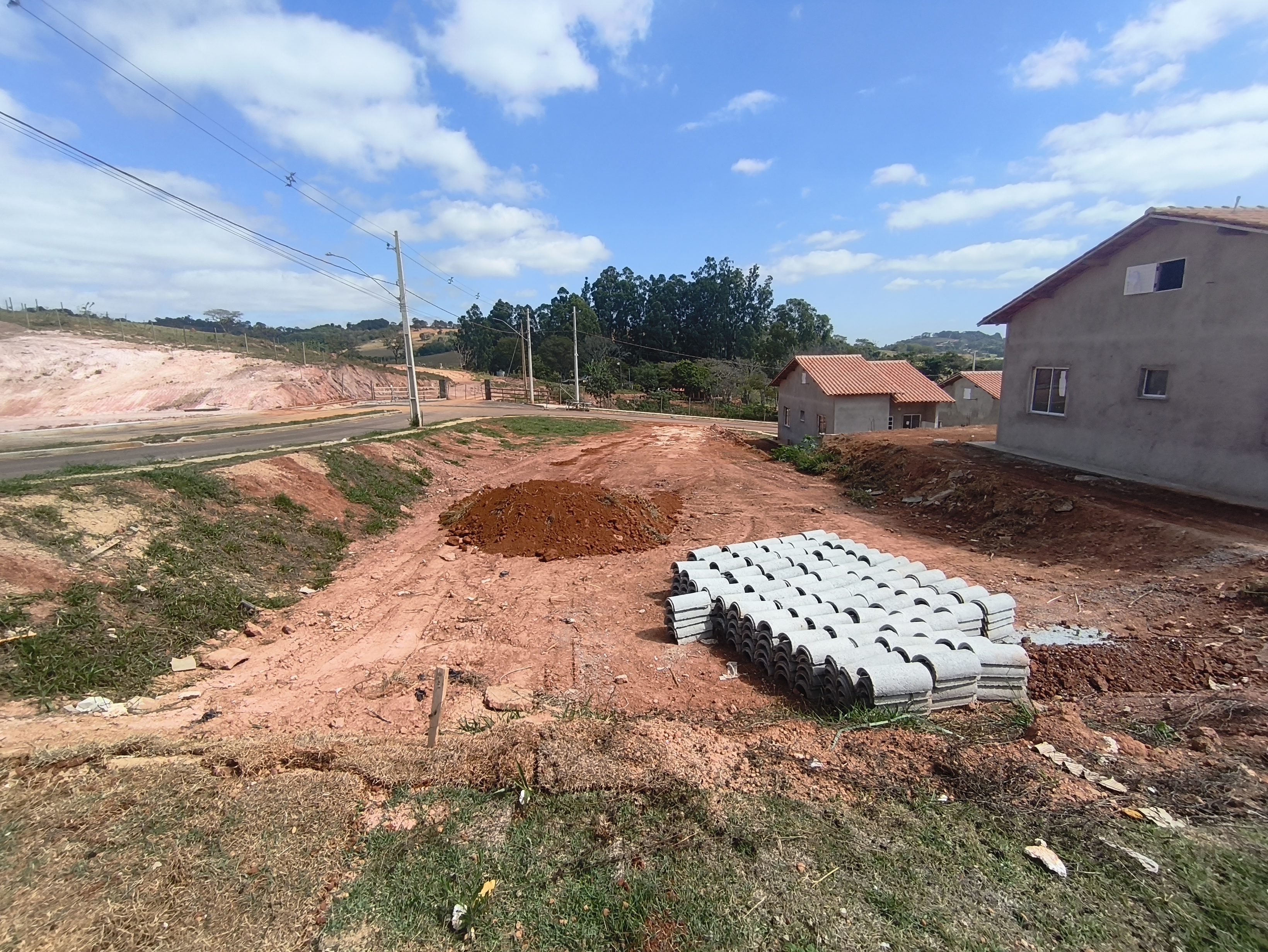 Panorâmica do loteamento